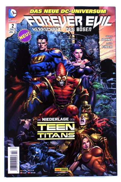 DC Forever Evil (Herrschaft des Bösen) Comic Nr. 2: Die Niederlage der Teen Titans von Panini